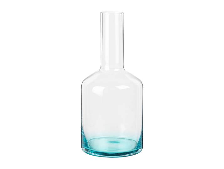 Broste Copenhagen Carafe Hue 1,1 l Clear-turquoise