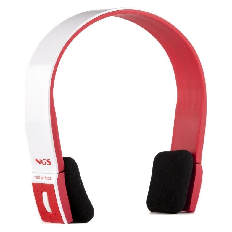 NGS Artica červená / Bezdrátová sluchátka do uší / s mikrofonem / Bluetooth (11 h, Kabellos) (NGS REDARTICA)
