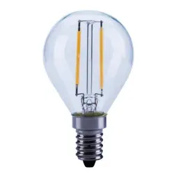Opple LED Tropfenlampe Filament Mini Globe 2,8W (25W) E14 827 360° NODIM klar