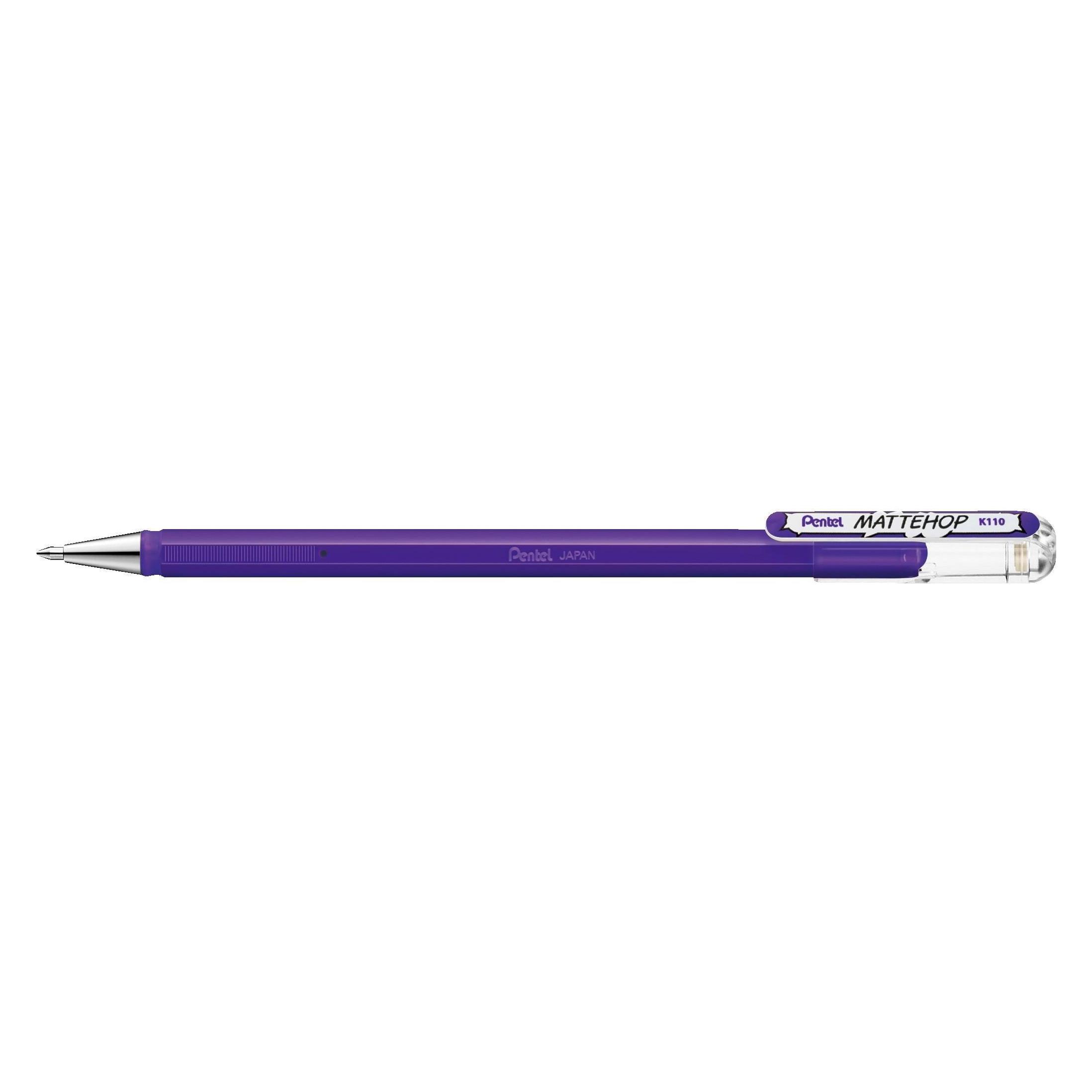 Pentel Gel-Tintenroller Mattehop (1x) (K110-VVX)