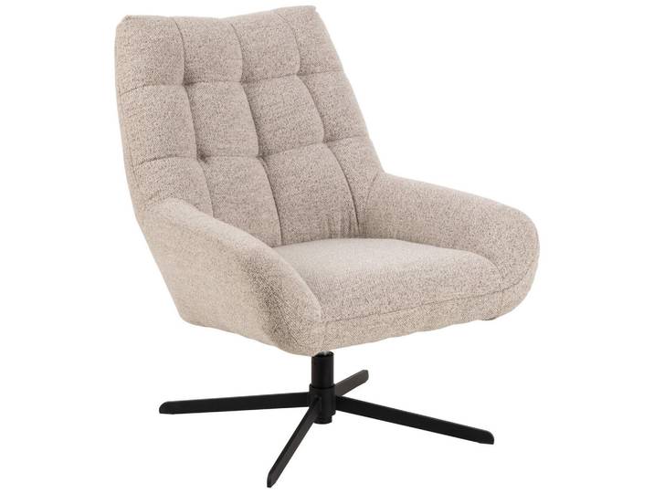 Sessel, Beige, Metall, 73x88x82 cm, Wohnzimmer, Sessel, Polstersessel