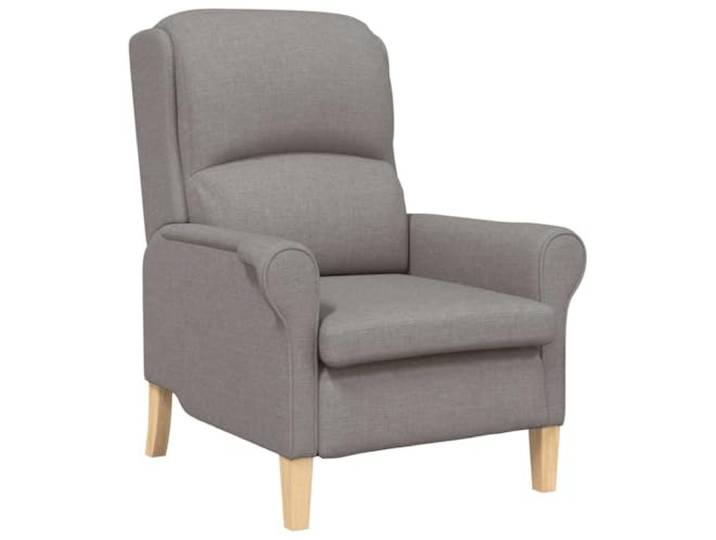 Sessel Dunkelgrau Stoff Modern aus Holzwerkstoff Holzwerkstoff, weiches Gewebe, Schaumstoff und Faser, stabiler Rahmen, leichte Reinigung, modernes Design