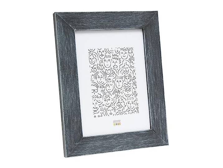 Fotolijst maat (foto): 20 cm H X 15 cm B, kleur: grijs
