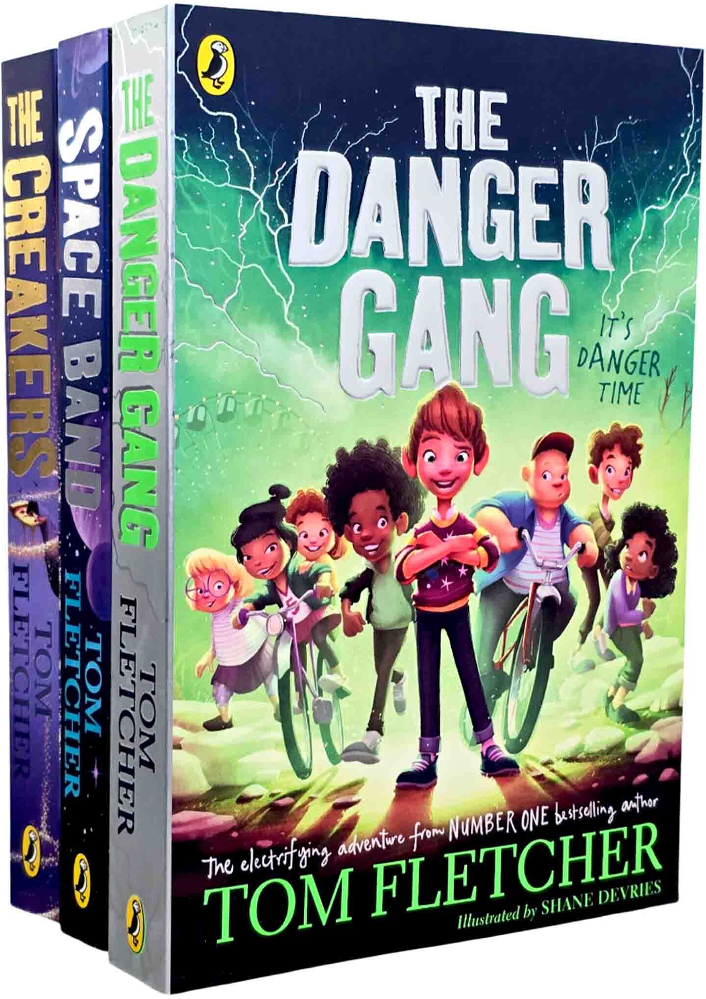 Tom Fletcher Collection (The Creakers, The Danger Gang & Space Band) 3 Books Set - Ages 7-12 - Paperback Penguin Random House