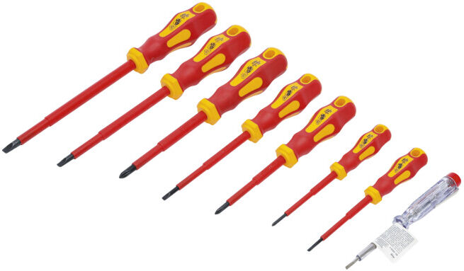 Jeu de tournevis VDE 8 pièces BGS ; BGS technic (35838)
