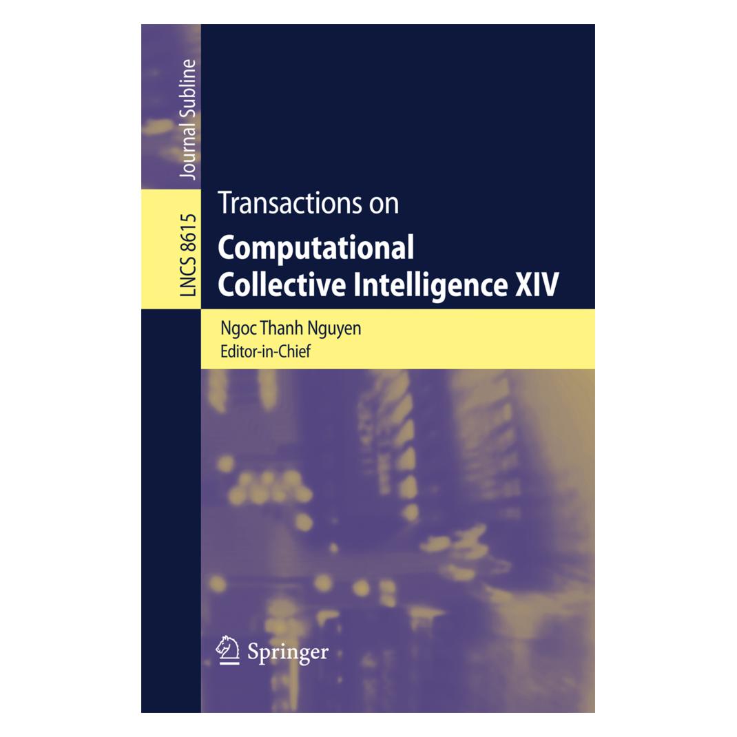 Springer Transactions on Computational Collective Intelligence XIV (Englisch, Softcover, Ngoc Thanh Nguyen) (15918292)
