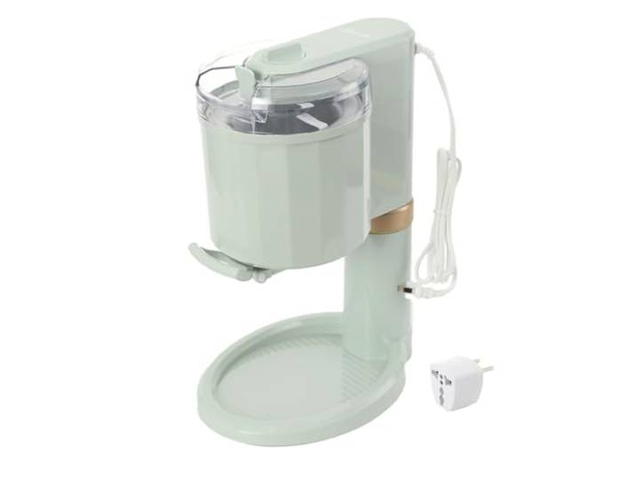 YILIKISS Auftisch-Softeismaschine, Eismaschine für Zuhause, Kommerzielle Softeismaschine, 1L Große Kapazität, Tragbare Mini-Mixer-Eismaschine für Schnelle Heim-DIY-Küche, Cafés, Dessertläden