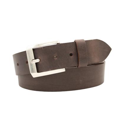 Ledergürtel ANNAMATONI "AnnaMatoni Ledergürtel Rivo Ledergürtel Rivo", Herren, Gr. TW95 - 110cm Gesamtlänge, braun (braun 690), 100% Leder, Gürtel Ledergürtel