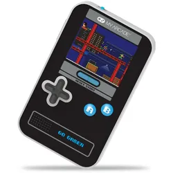 MyArcade Go Gamer Classic 300 Jeu En 1 Noir Gris Et Bleu, Retro Gaming, Schwarz, Blau, Grau
