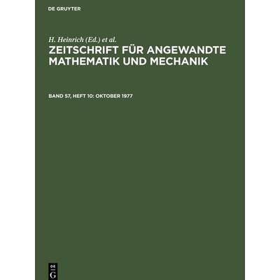 Oktober 1977, Gebundene Ausgabe von , De Gruyter Oldenbourg, 978-3-11-254943-8