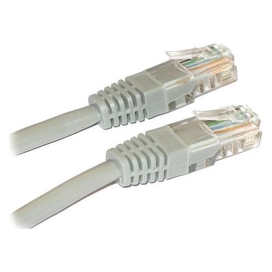 XtendLan šedá / Patch kabel / Cat6 UTP / 0,10m (UTP, CAT6, 0.10 m) (PK_6UTP0010grey)