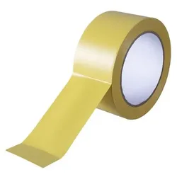 UV-PVC-Band glatt gelb 50 mm