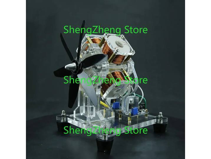 Stark Hall capteur moteur sans brosse Machine électrique lame de ventilateur haute vitesse bricolage modèle physique jouet scientifique