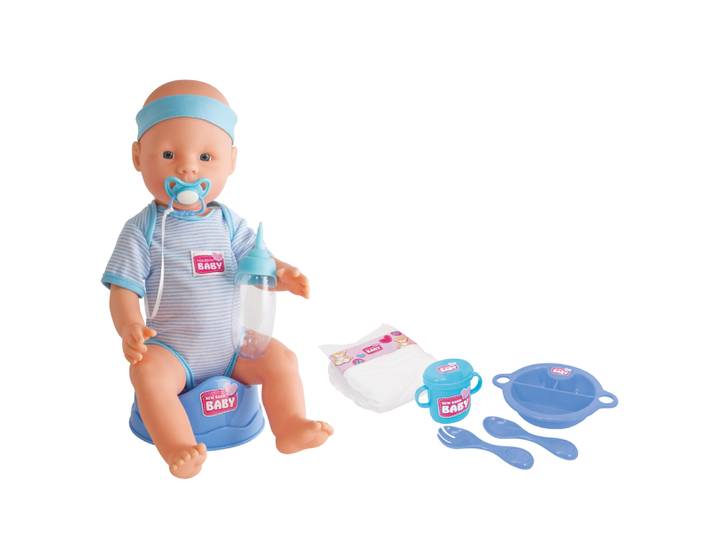 NBB POUPON BLEU 43CM BOIT FAIT PIPI