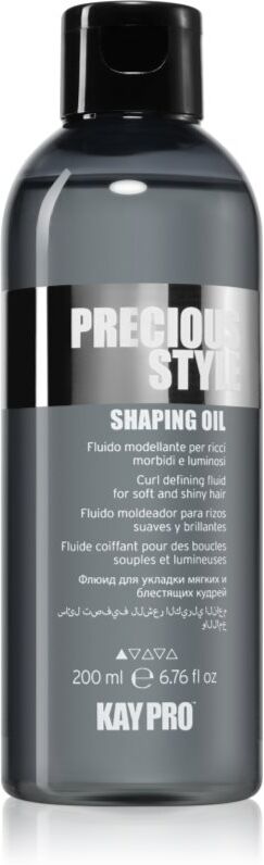 Kaypro Precious Style Shaping Oil fluide hydratant pour cheveux bouclés et frisés 200 ml