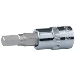 KS Tools 1/4" CHROME Bit-Stecknuss Innensechskant - 918.4361