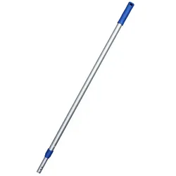 Mophalter Stiel Alu-Teleskopstiel 2 x 90 cm blau solide Ausführung, perfekt für jeden Benutzer geeignet