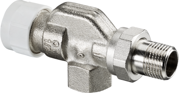 Oventrop Baureihe AV 9 Thermostatventil 1183904 Messing vernickelt, DN 15, Axial