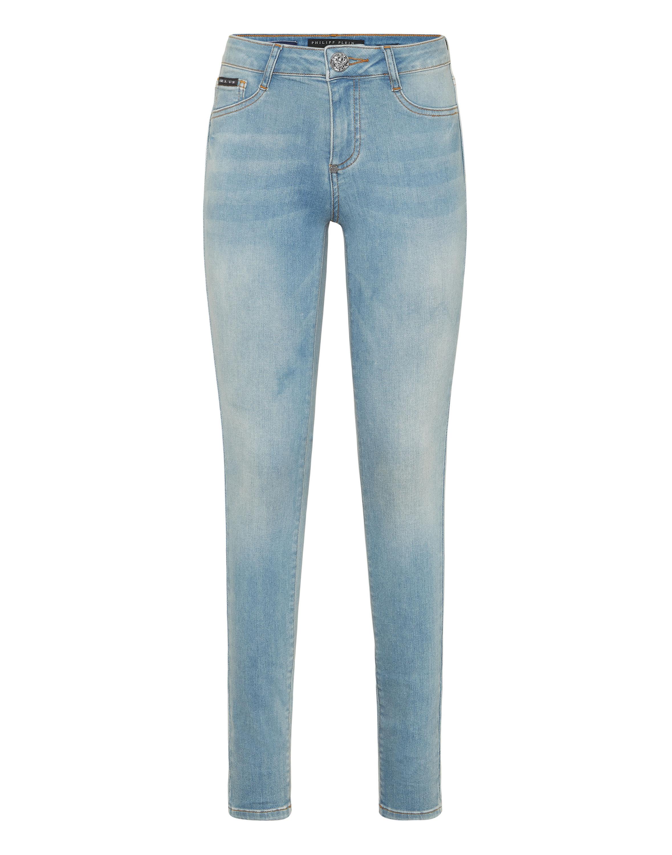Philipp Plein Jeggings - Blau