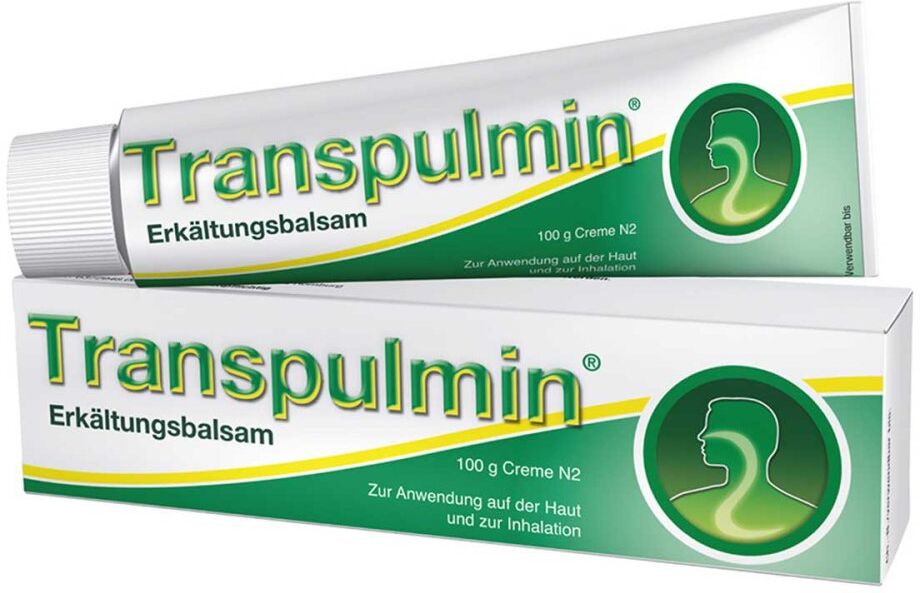 Transpulmin Erkältungsbalsam für Erwachsene bei Erkältung 100g