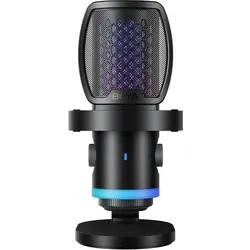 Boya Mikrofon - CastMic G40 (USB, állvány, LED, fekete), Mikrofon