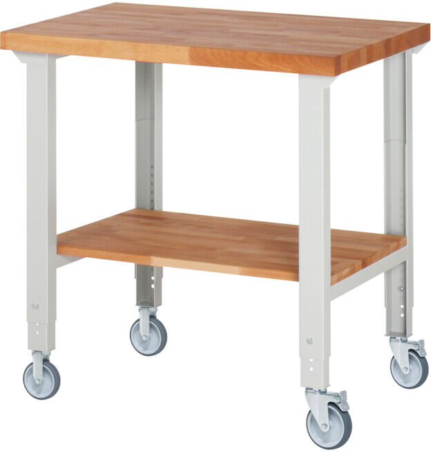 Rau Établi mobile réglable en hauteur 7000-7, L1000xP700xH950-1000mm (05-7000-7-107B4H22.12)