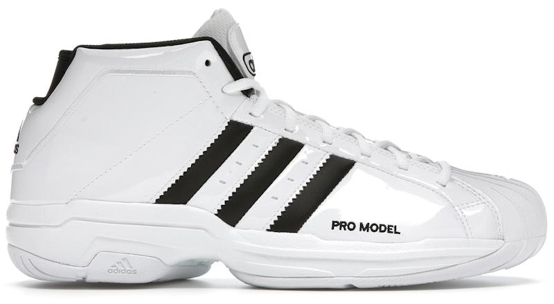 adidas Pro Model 2G Cloud White Core Black - EU 42