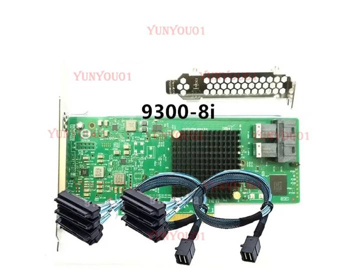 9300-8i 12 Gbps SAS HBA Mode IT ZFS FreeNAS UnRAID +2* Câble SAS SFF-8643-8482
