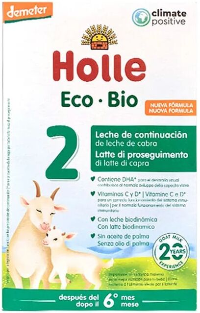 Holle Leite De Cabra 2 Continuação 6 Meses Bio 400g