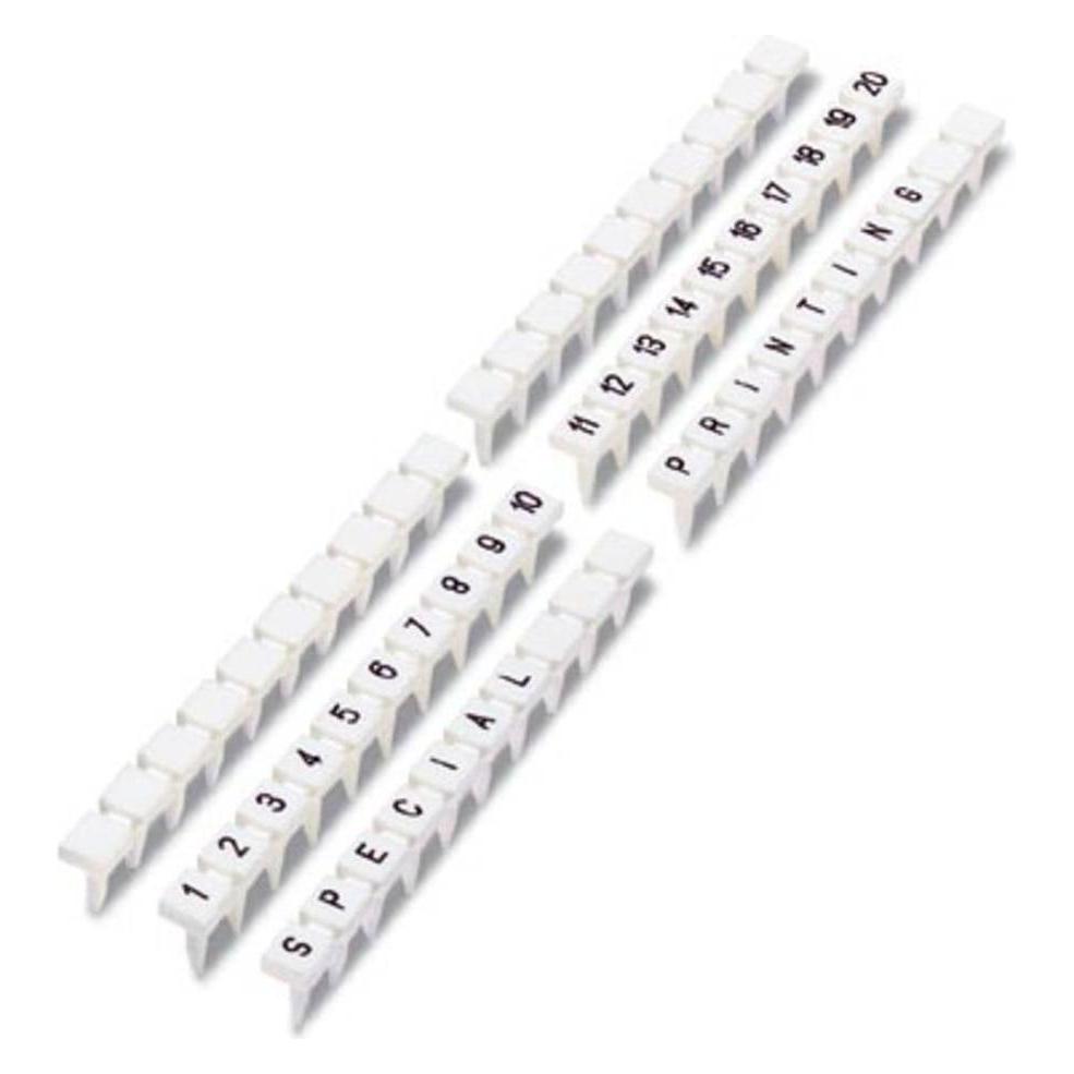 Phoenix Contact Phoenix 1401802:0011 Terminal block markers 10Stück(e) Klemmenblockzubehör (1401802:0011)