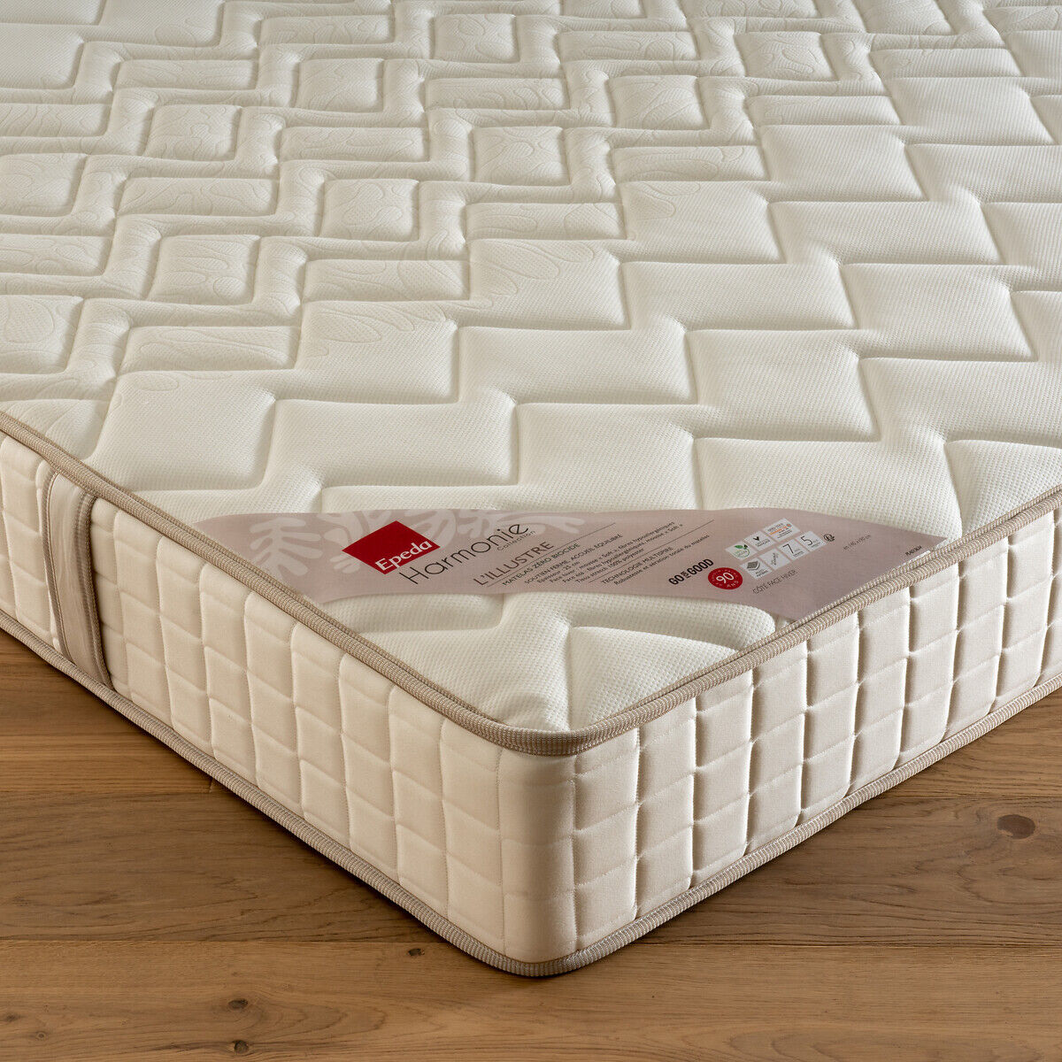 EPEDA Matelas ressorts multispire L’illustre
