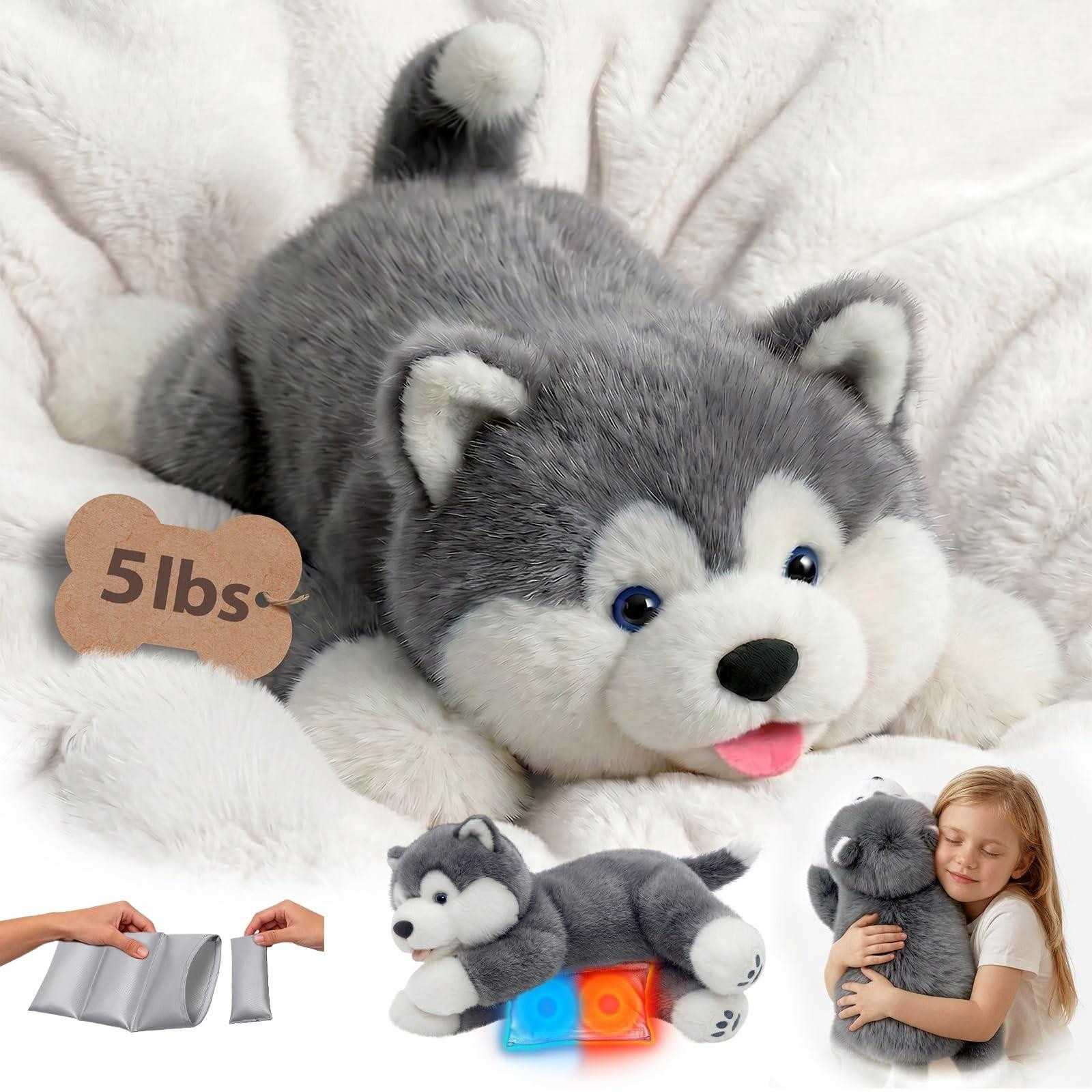 Omgoods Gewogen Knuffeldier voor Ontspanning en Comfort