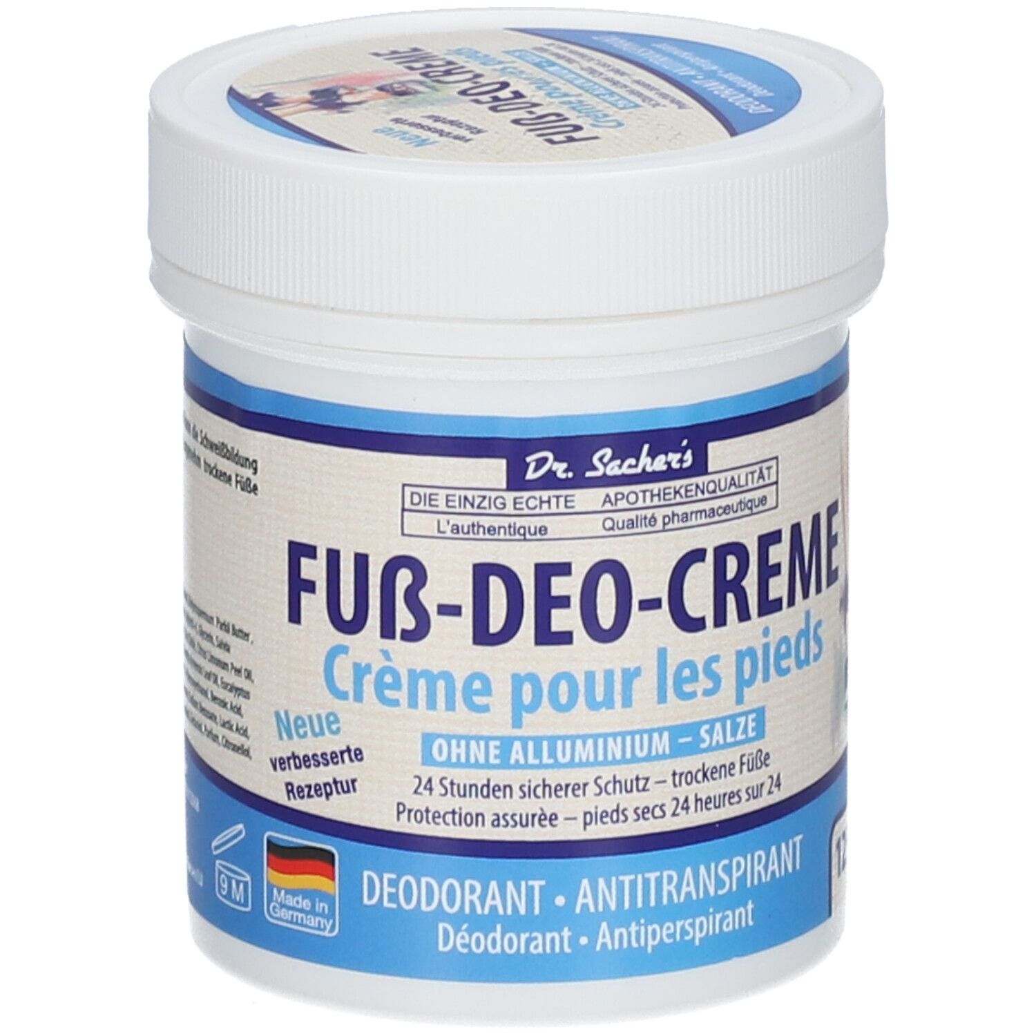 Fuss Deocreme 125 ml Creme