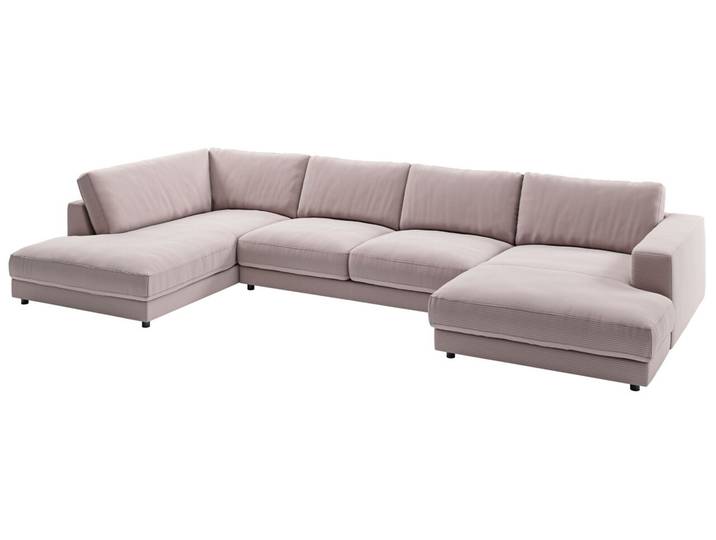 Pure Home Lifestyle Ecksofa PURE 979 2.0, rosa, Cord