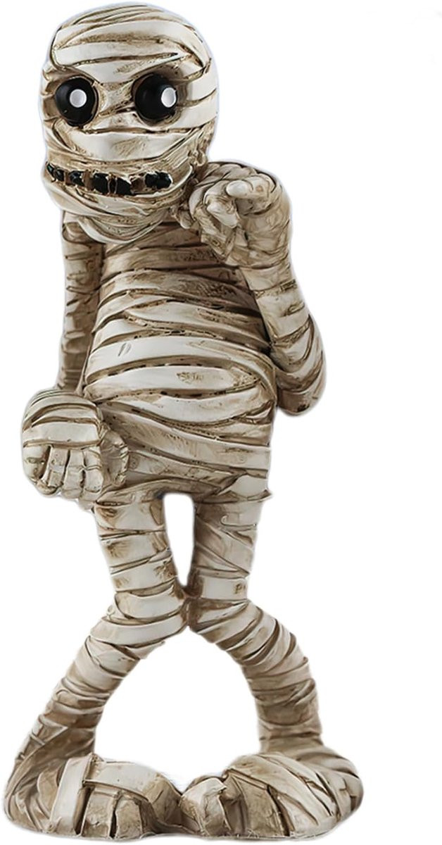 Mummie beeld decoratief hars figuur voor tafeldecoratie