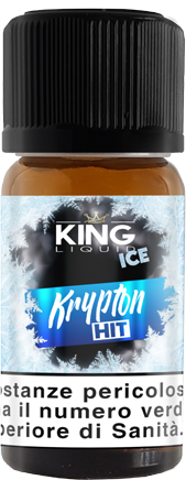 King Liquid Krypton Hit Ice Aroma Concentrato 10ml Frutti Di Bosco Chiodi Di Garofano Curacao Ghiaccio