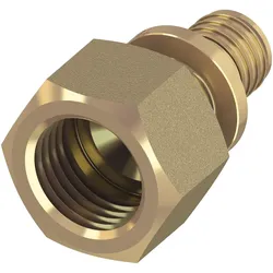 TECEflex Übergangsmuffe Dim. 25 x Rp 1, Siliziumbronze"
