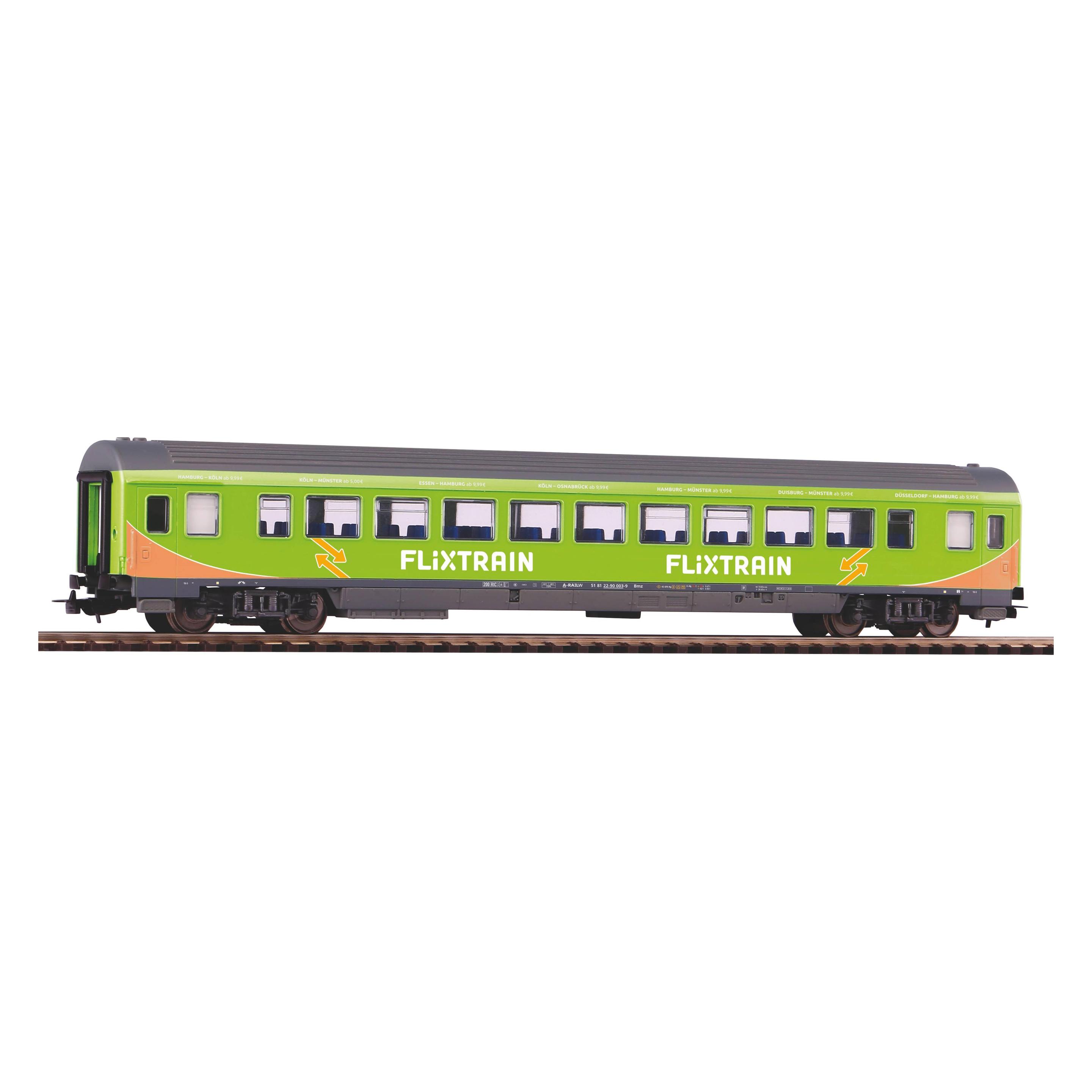 Piko H0 Personenwagen Flixtrain (Spur H0) (58678)