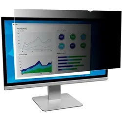 3M compatible Black Privacy 23.8" WS 16:9 (23.80", 16:10), Monitor Schutzfolie