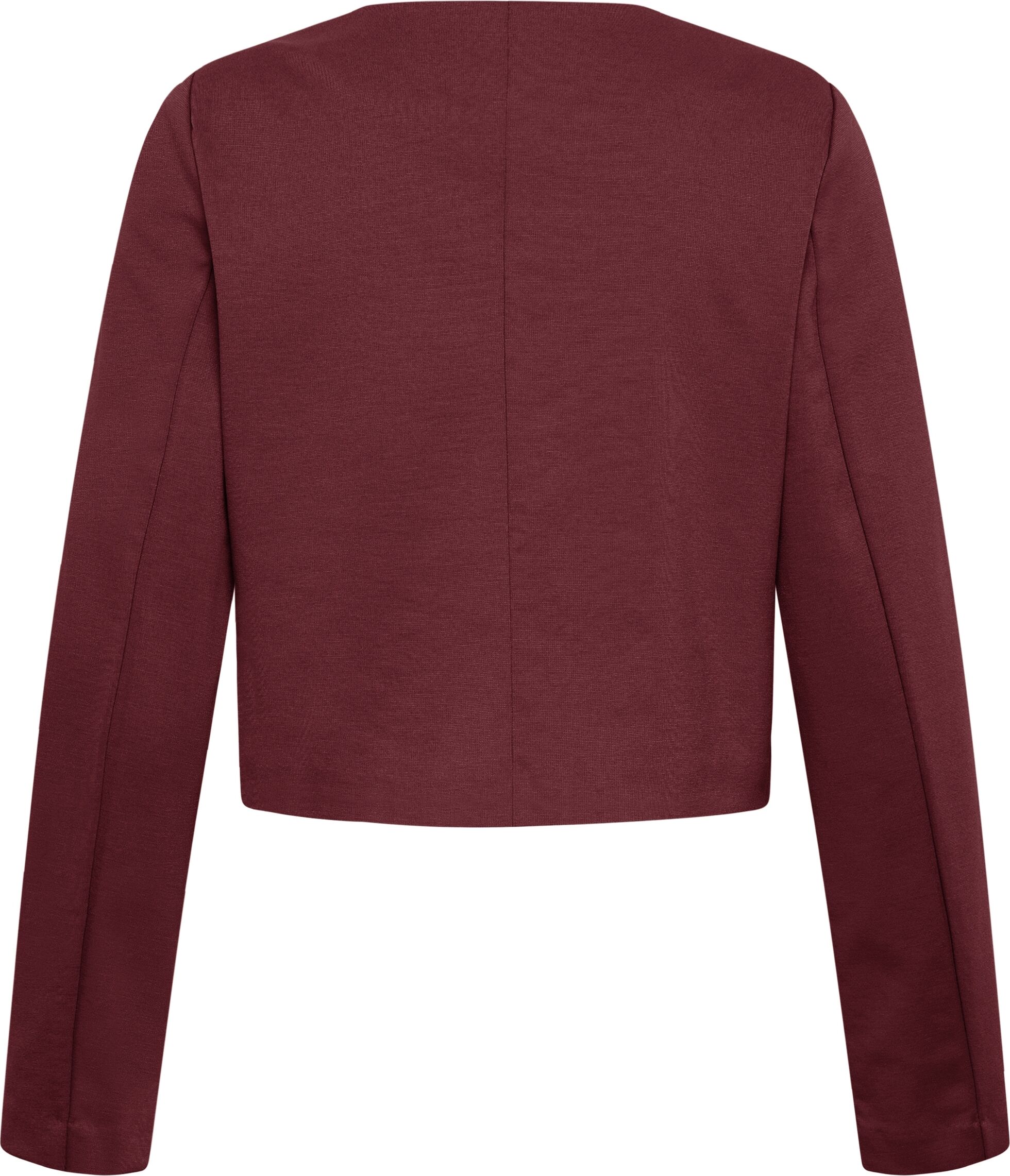 Allwetterjacke B.YOUNG "Damen Jacke BYRIZETTA", Damen, Gr. 44, rot (port royale), Obermaterial: 74% Polyester PES. 22% Viskose CV. 4% Elasthan EL., Jacken Allwetterjacke