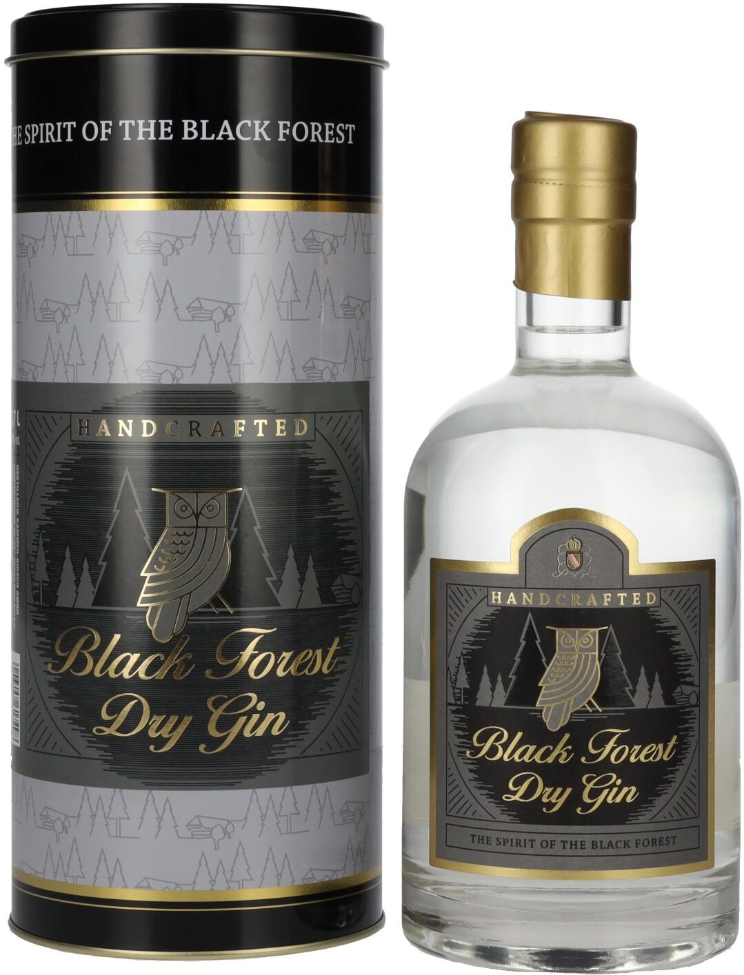 Black Forest Dry Gin 47% Vol. 0,7l in Tinbox
