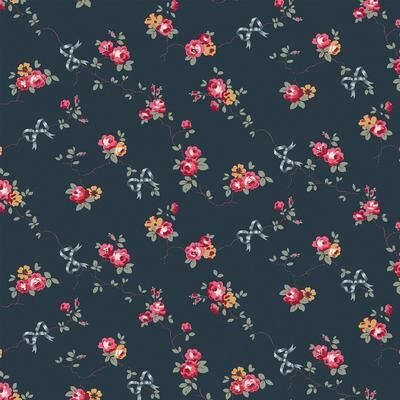 Cath Kidston Rose & Bows Navy