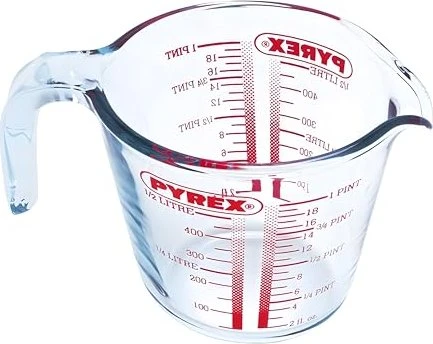 Pyrex Messbecher 12 × 12 cm 0,5 l