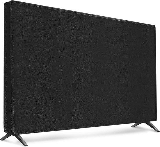 Unyqoos TV-beschermhoes voor 32 inch televisies - Zwart textiel