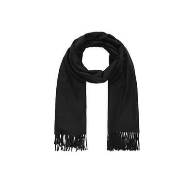 Modetuch CODELLO "Codello Schal", Damen, schwarz, Casual, Modetücher, mit Fransen
