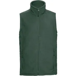 Russell Fleece Weste, bottle green, S