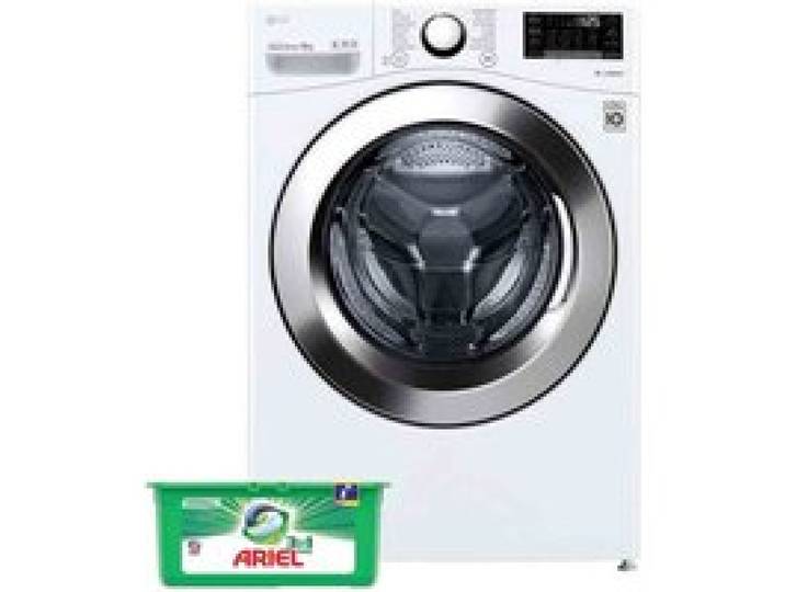 LG Lave-linge frontal 15kg 1100trs/min Grande capacité Wi-fi Machine à laver hublot