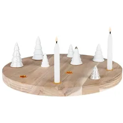 Räder, Kerzenständer, Kerzenhalter Winterwald