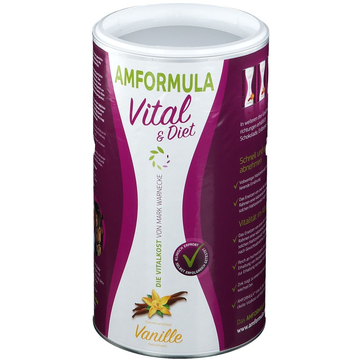 Amformula Diet Vanille Pulver 490 g