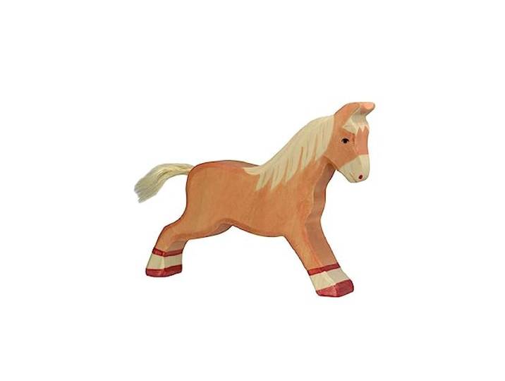 Holztiger Paardenhardlopen (lichtbruin)